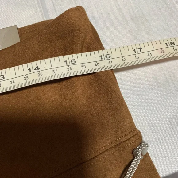 NWT Soft Surroundings Faux Suede Leggings. Size M. - Picture 7 of 10